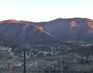 vista dalla cascina